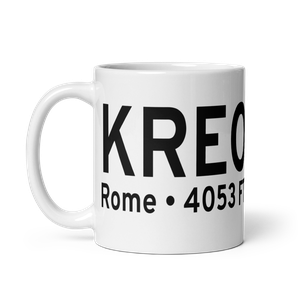 Rome State Airport (KREO) ICAO Mug