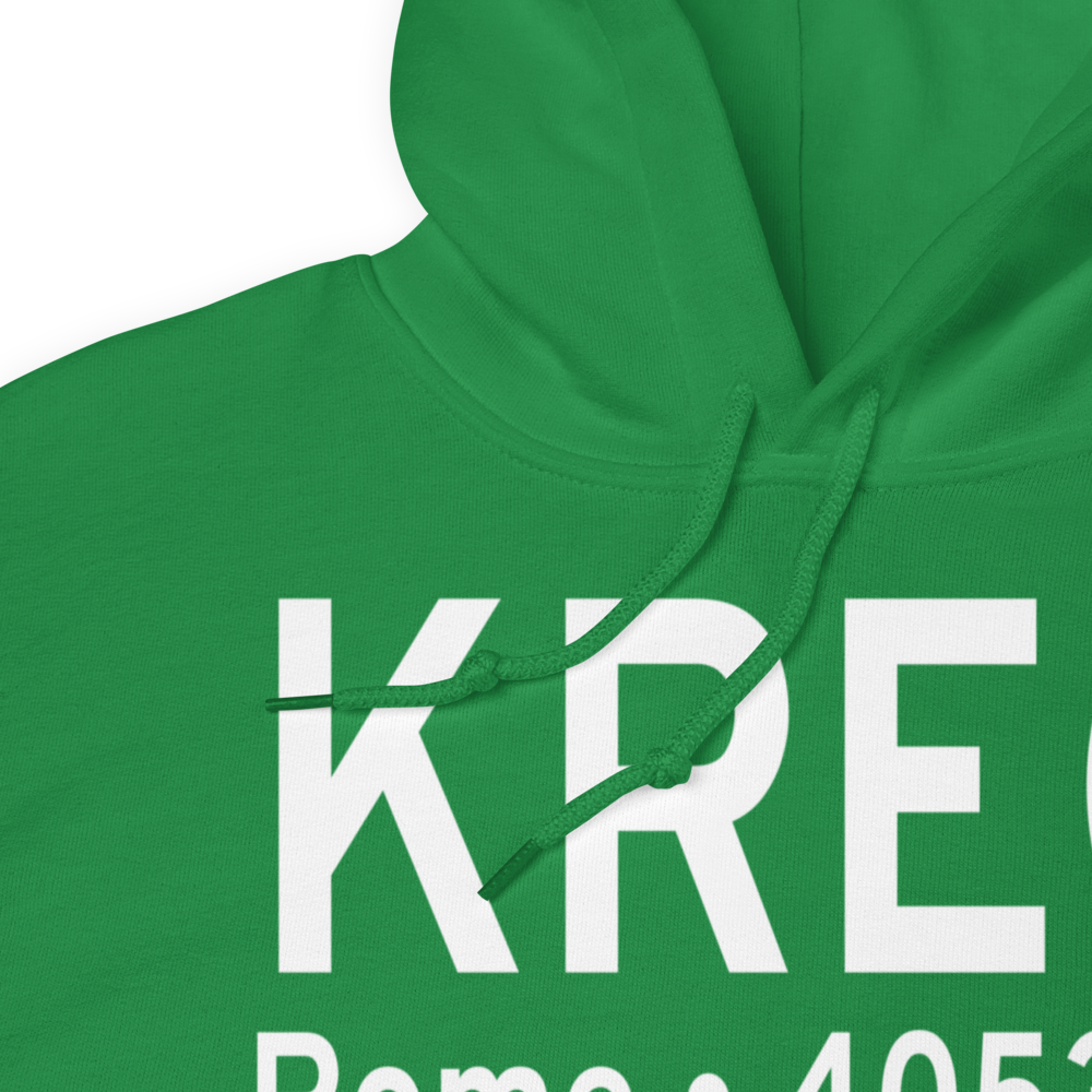 Rome State Airport (KREO) ICAO Hoodie Sweatshirt 