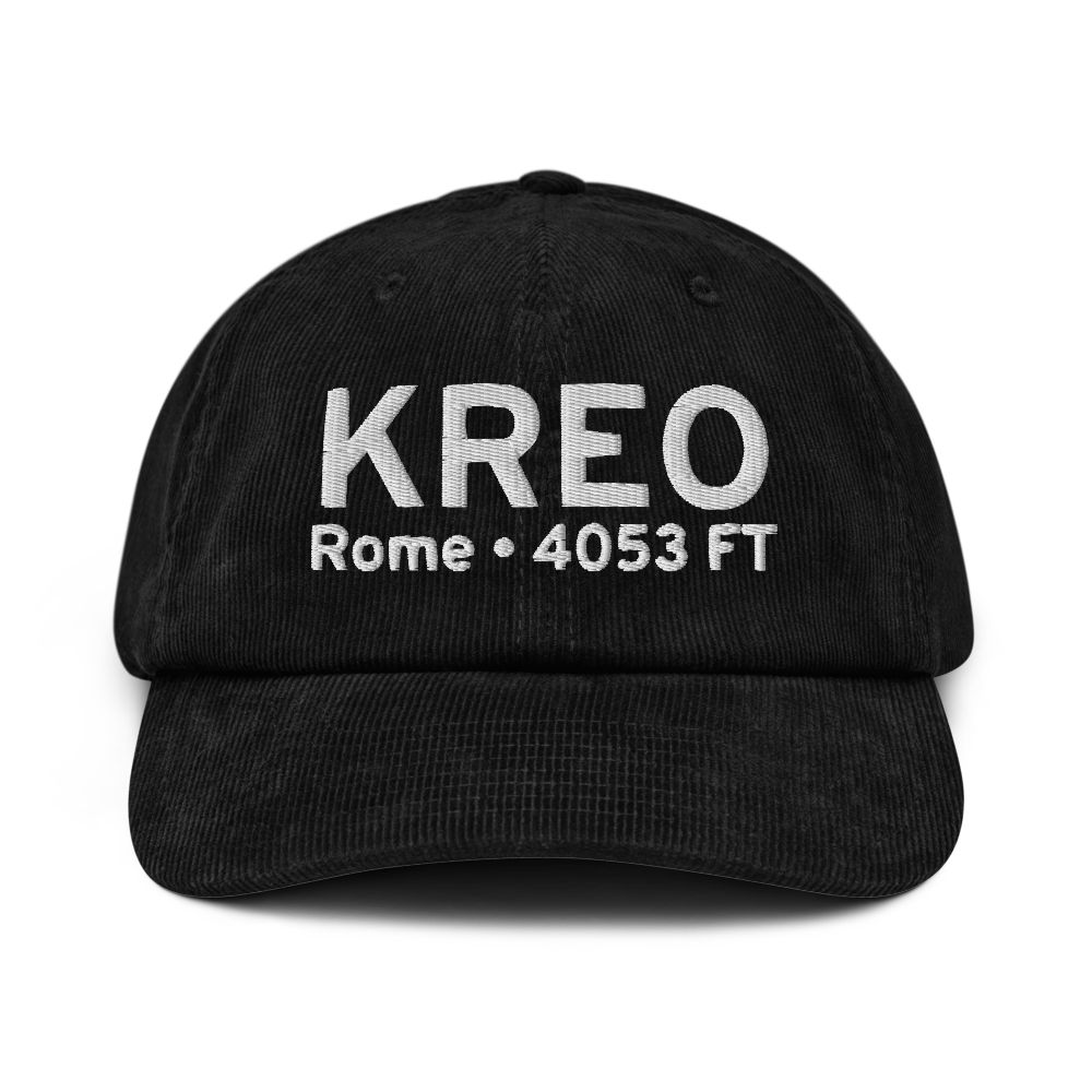 Rome State Airport (KREO) ICAO Hat 