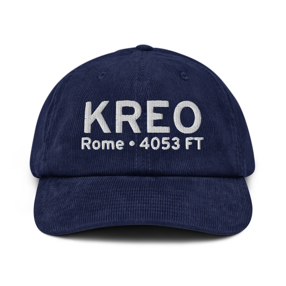 Rome State Airport (KREO) ICAO Hat 