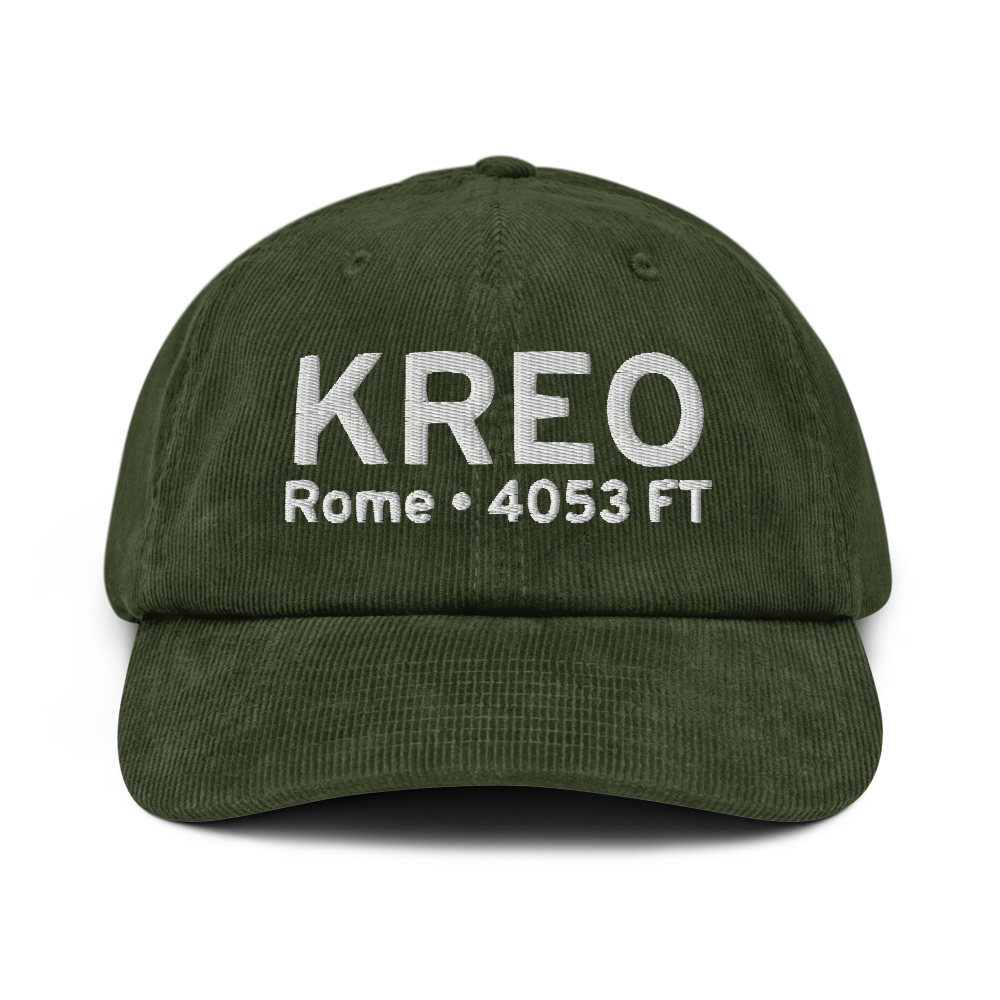 Rome State Airport (KREO) ICAO Hat 