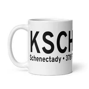 Schenectady County Airport (KSCH) ICAO Mug