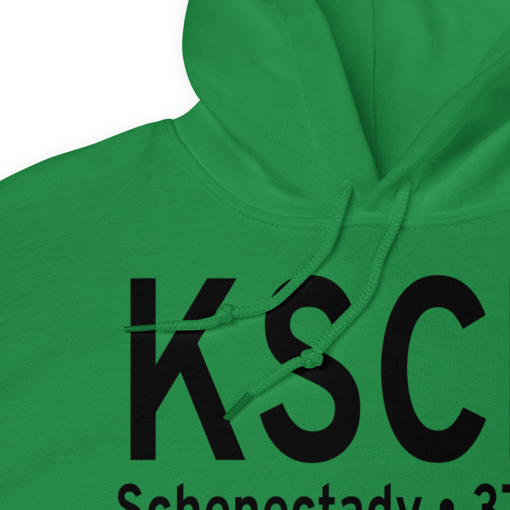 Schenectady County Airport (KSCH) ICAO Hoodie Sweatshirt 
