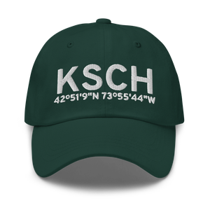 Schenectady County Airport (KSCH) ICAO Hat