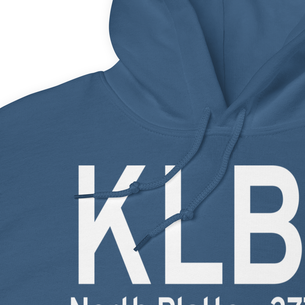 North Platte Regional Airport Lee Bird Field (KLBF) ICAO Hoodie Sweatshirt 