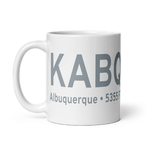 Albuquerque International Sunport (KABQ) ICAO Mug