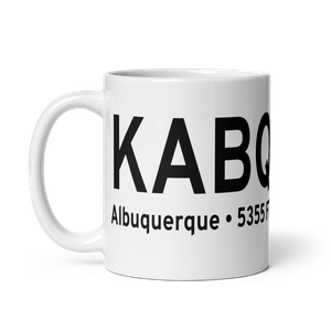 Albuquerque International Sunport (KABQ) ICAO Mug