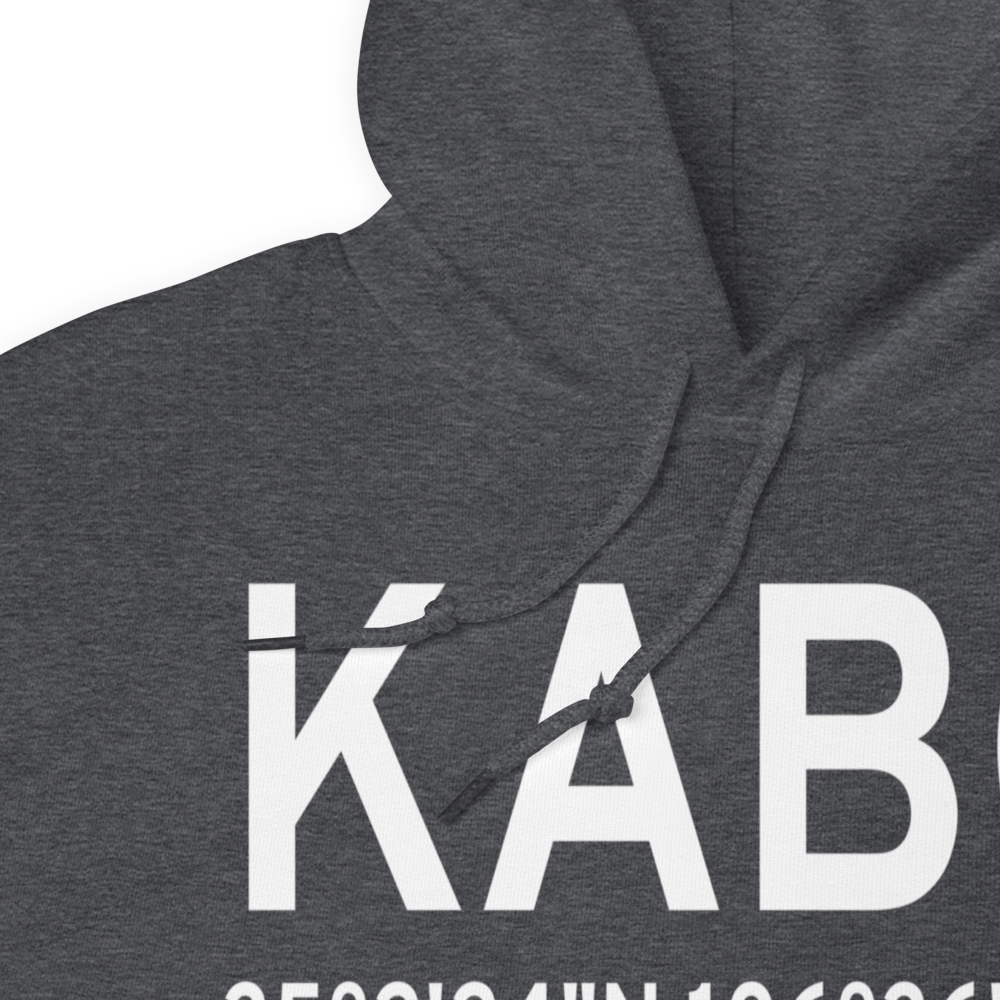 Albuquerque International Sunport (KABQ) ICAO Hoodie Sweatshirt 