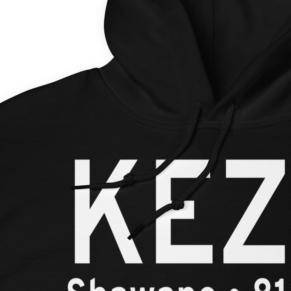 Shawano Municipal Airport (KEZS) ICAO Hoodie Sweatshirt 