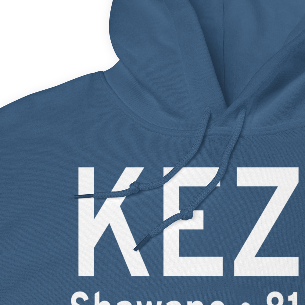 Shawano Municipal Airport (KEZS) ICAO Hoodie Sweatshirt 