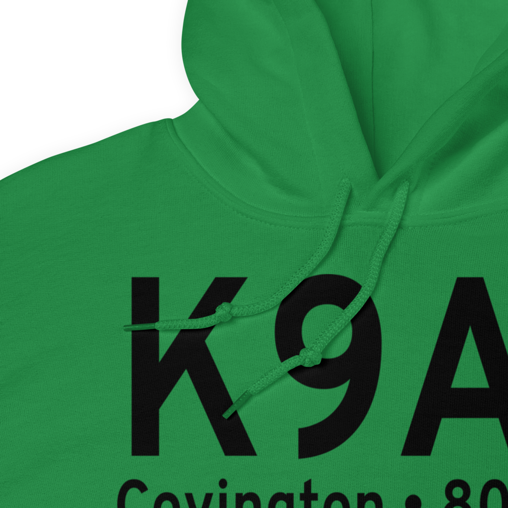 Covington Municipal Airport (K9A1) ICAO Hoodie Sweatshirt 