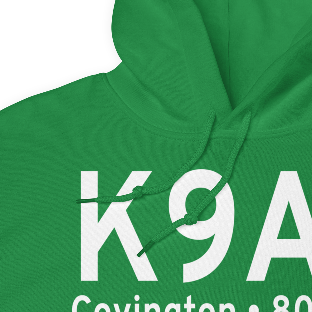 Covington Municipal Airport (K9A1) ICAO Hoodie Sweatshirt 