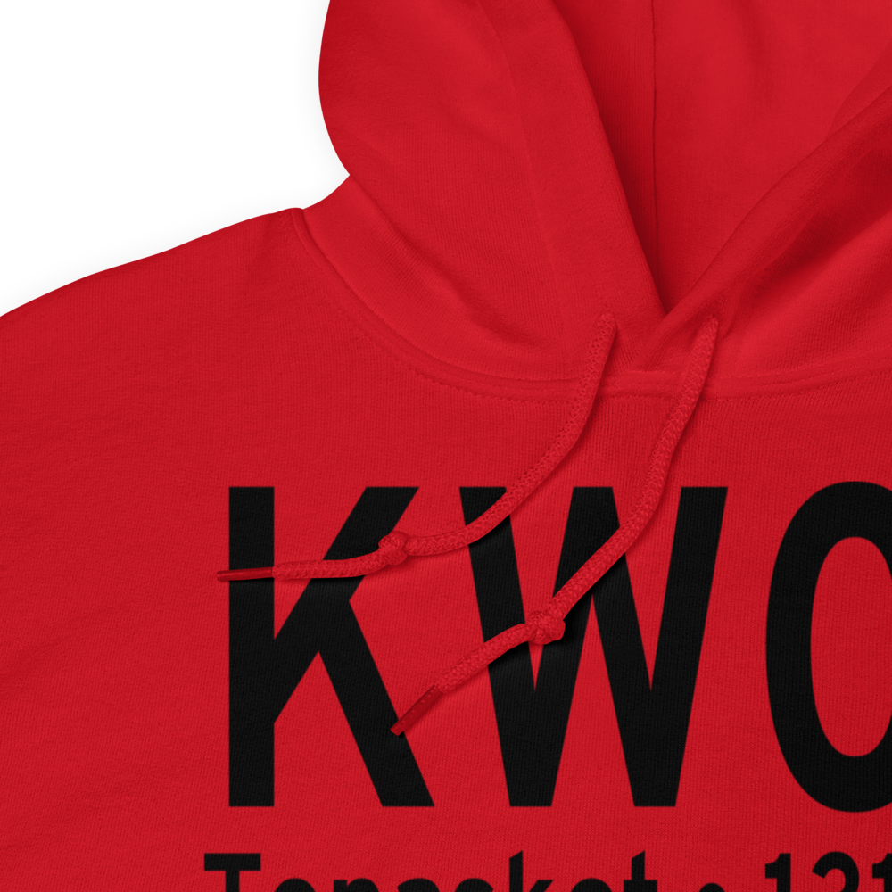 Tonasket Municipal Airport (KW01) ICAO Hoodie Sweatshirt 