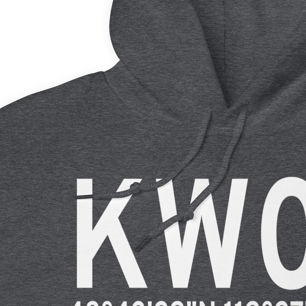 Tonasket Municipal Airport (KW01) ICAO Hoodie Sweatshirt 
