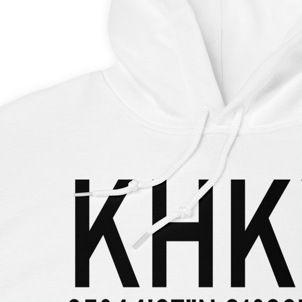 Hickory Regional Airport (KHKY) ICAO Hoodie Sweatshirt 