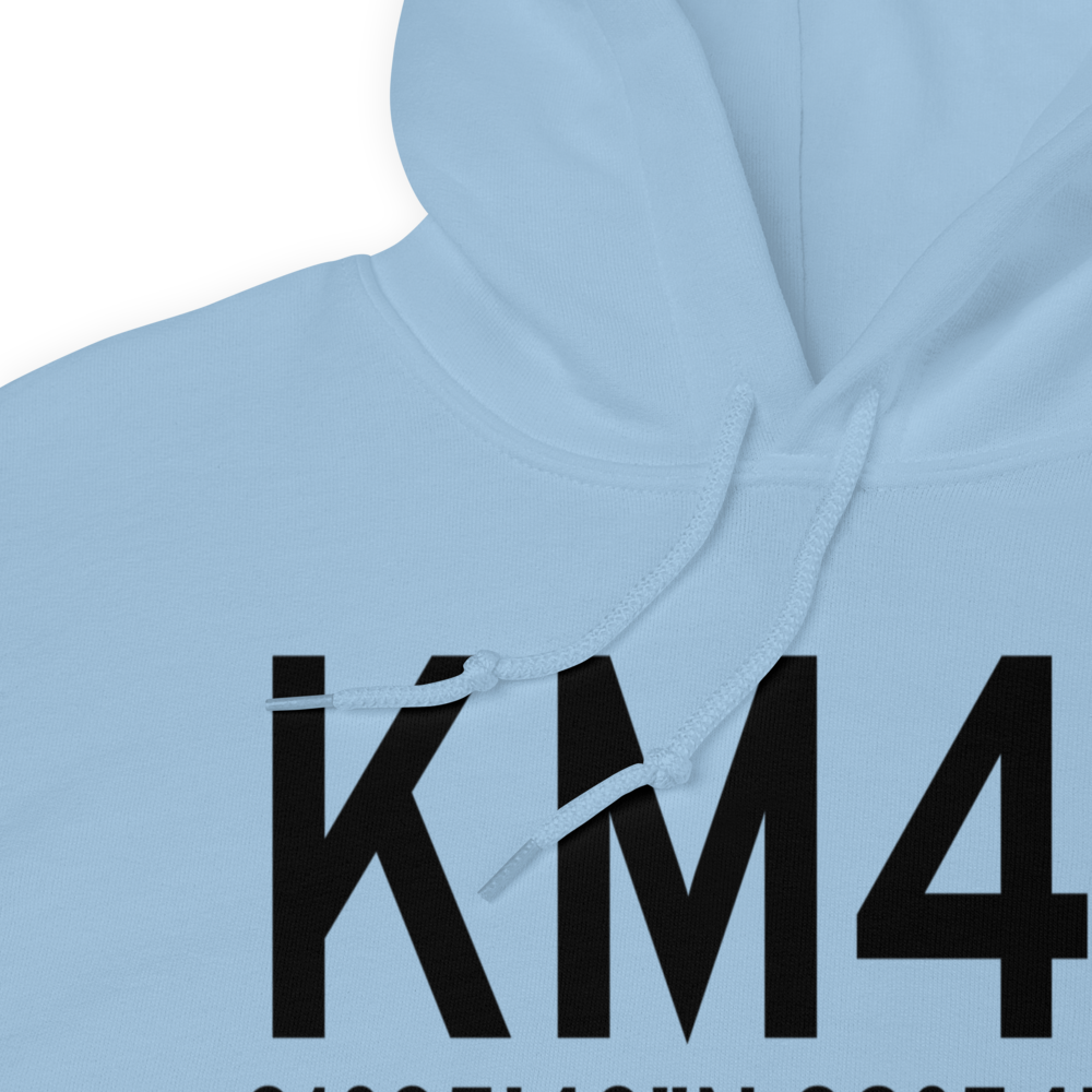 Prentiss Jefferson Davis County Airport (KM43) ICAO Hoodie Sweatshirt 