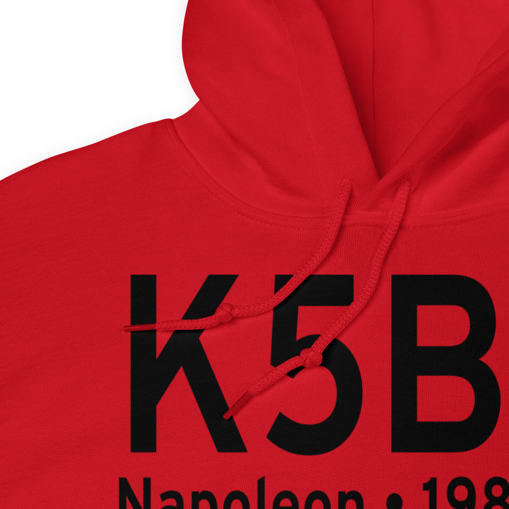 Napoleon Municipal Airport (K5B5) ICAO Hoodie Sweatshirt 