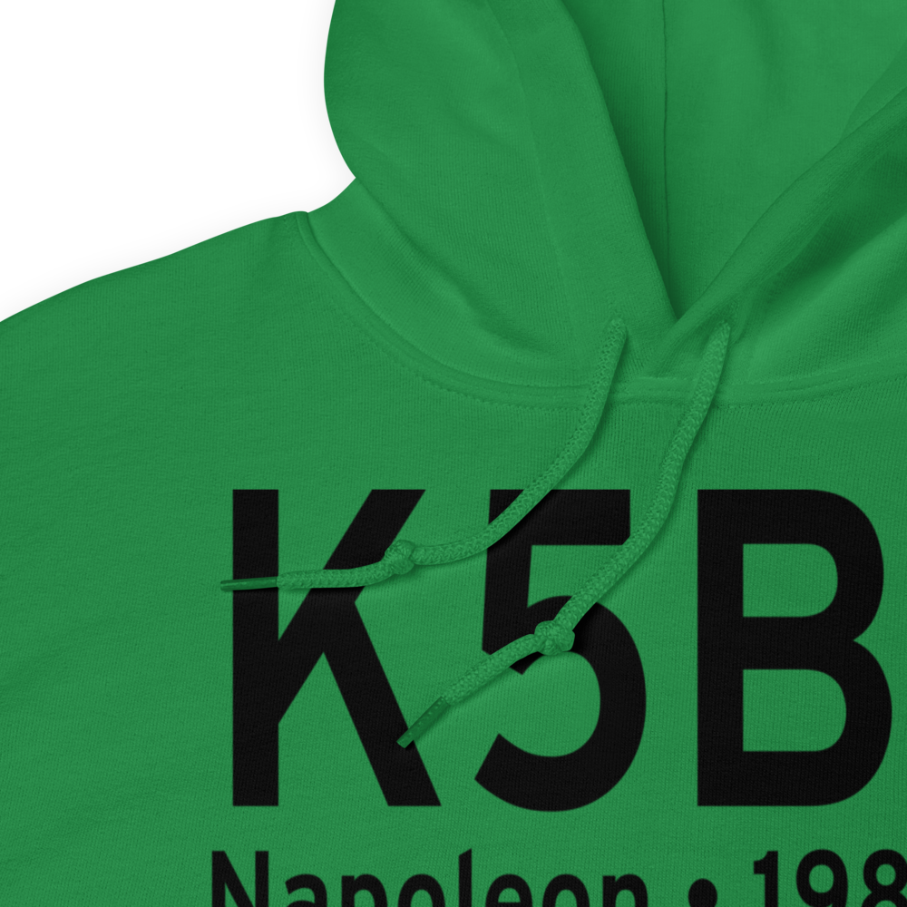 Napoleon Municipal Airport (K5B5) ICAO Hoodie Sweatshirt 