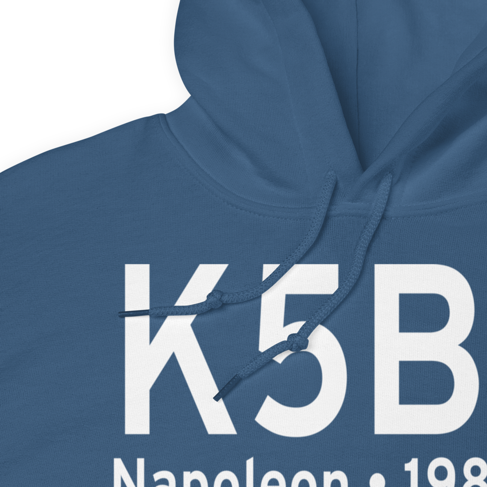 Napoleon Municipal Airport (K5B5) ICAO Hoodie Sweatshirt 