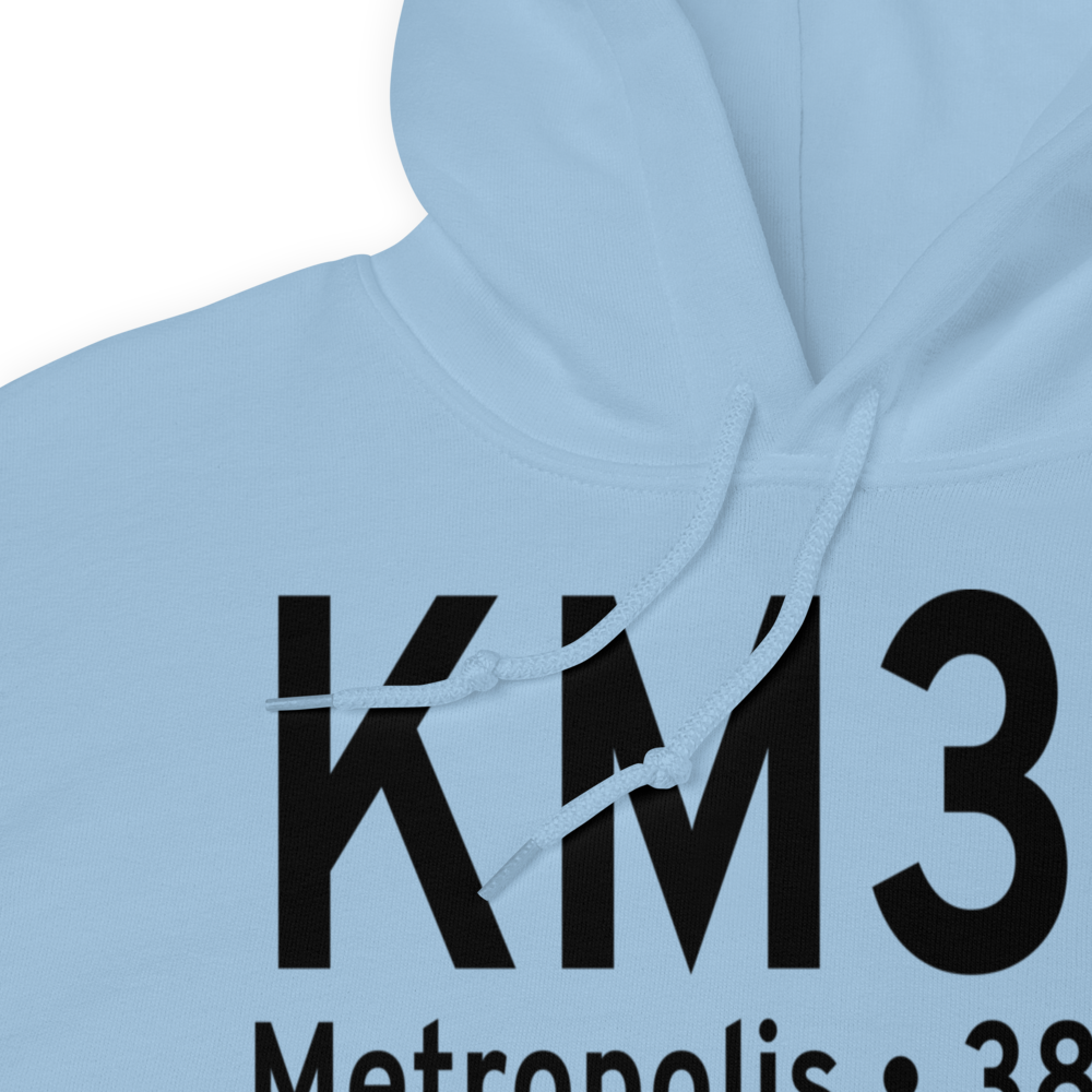 Metropolis Municipal Airport (KM30) ICAO Hoodie Sweatshirt 