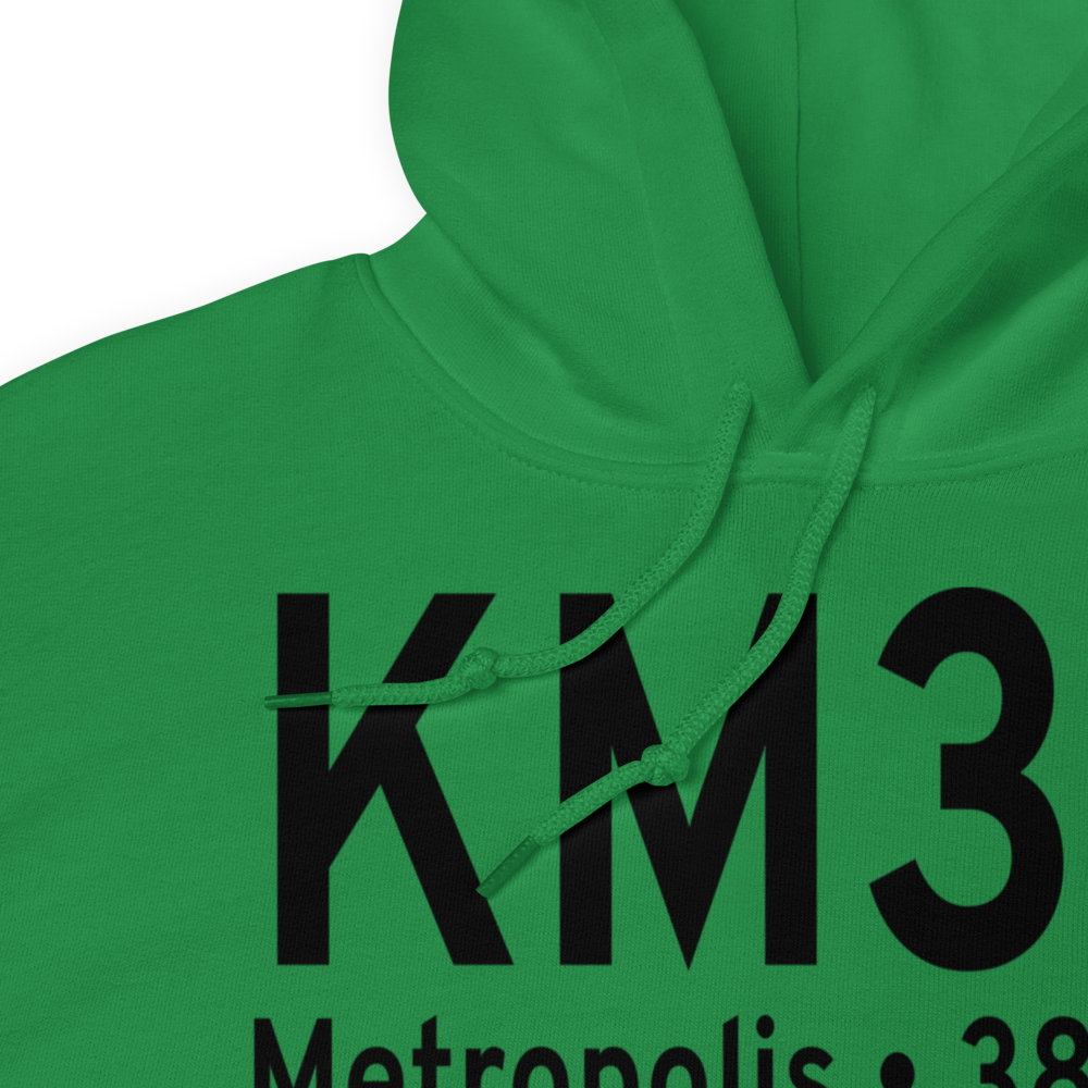 Metropolis Municipal Airport (KM30) ICAO Hoodie Sweatshirt 
