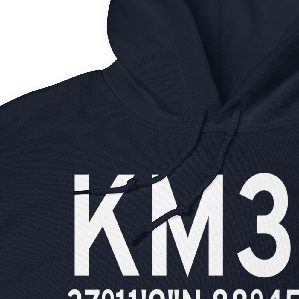 Metropolis Municipal Airport (KM30) ICAO Hoodie Sweatshirt 