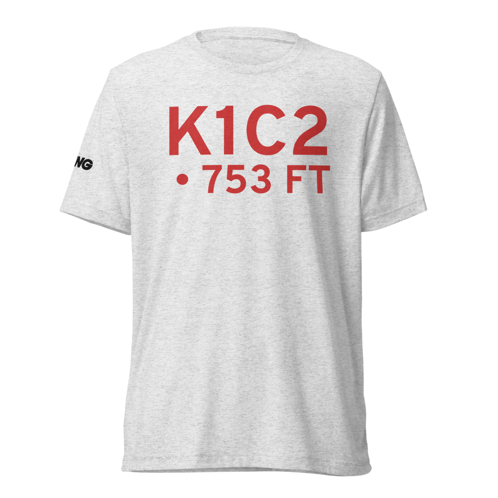 Howell New Lenox Airport (K1C2) ICAO Tri-blend T-Shirt 