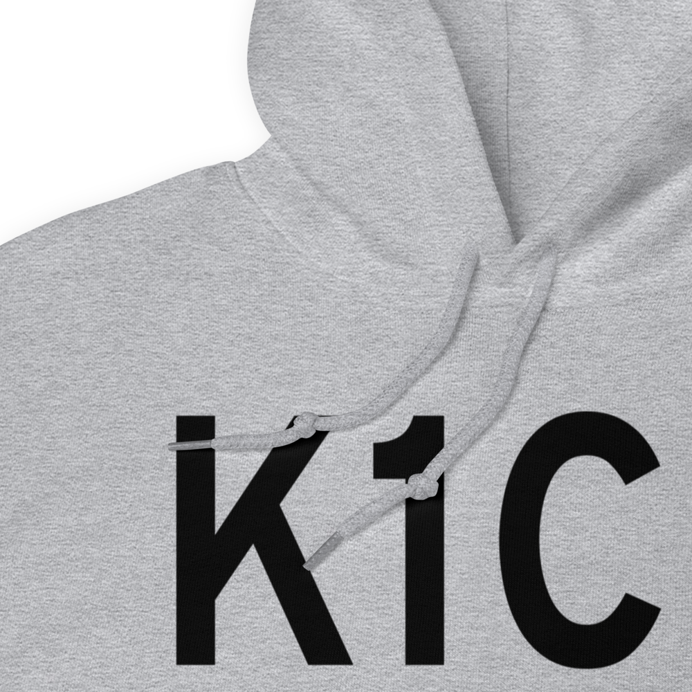 Howell New Lenox Airport (K1C2) ICAO Hoodie Sweatshirt 