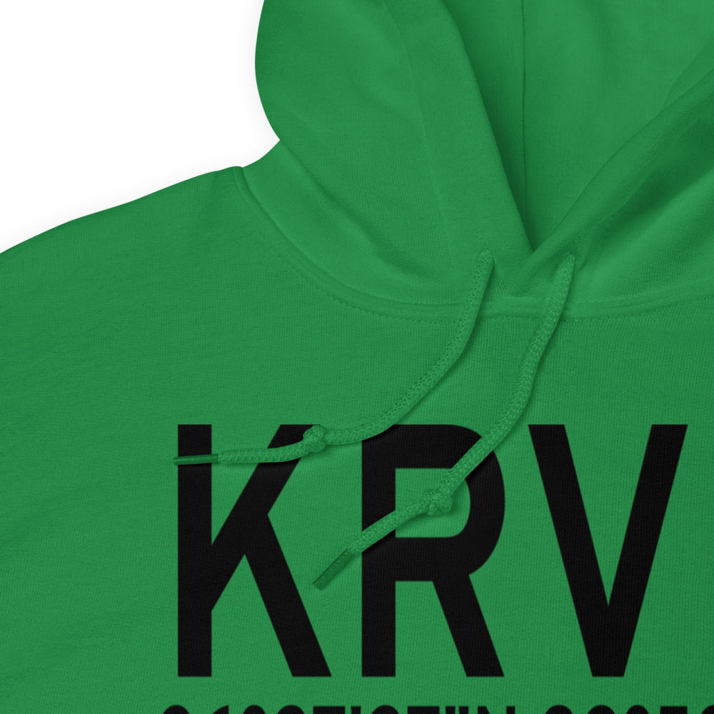 Hawkins County Airport (KRVN) ICAO Hoodie Sweatshirt 