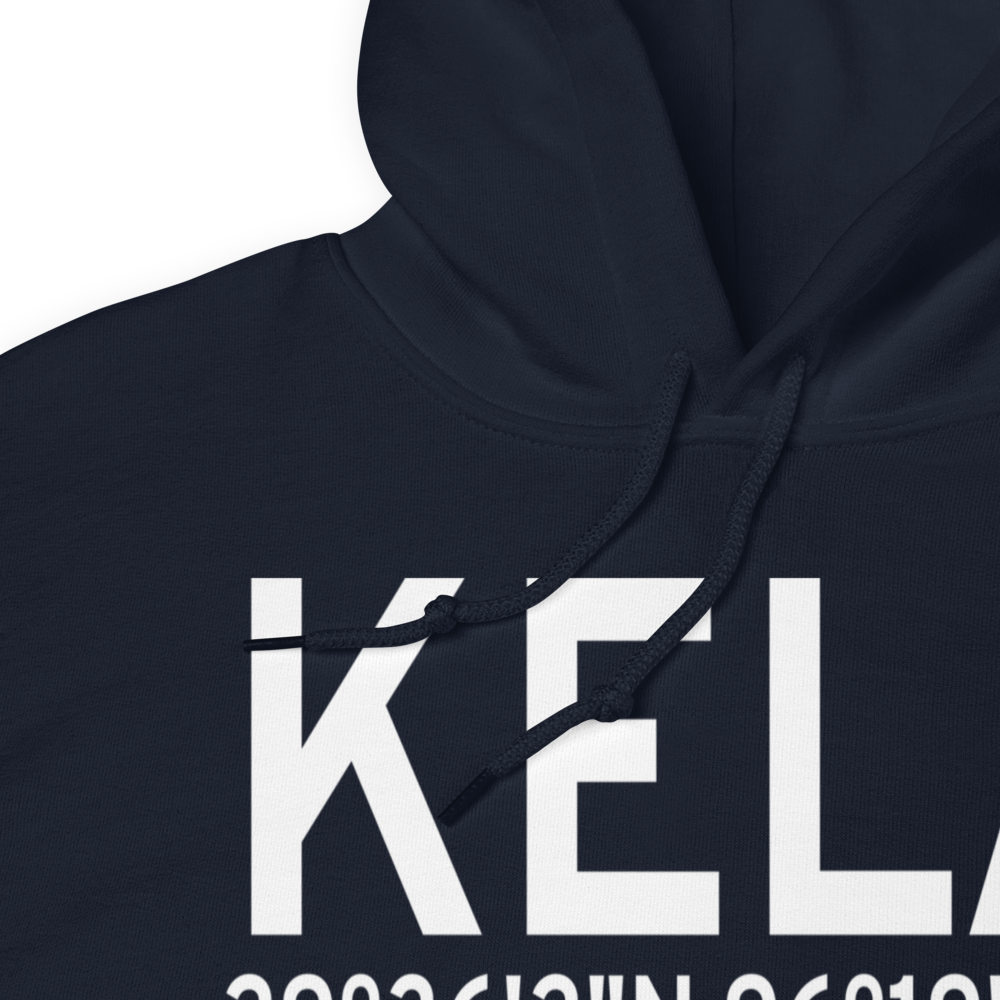 Eagle Lake Airport (KELA) ICAO Hoodie Sweatshirt 