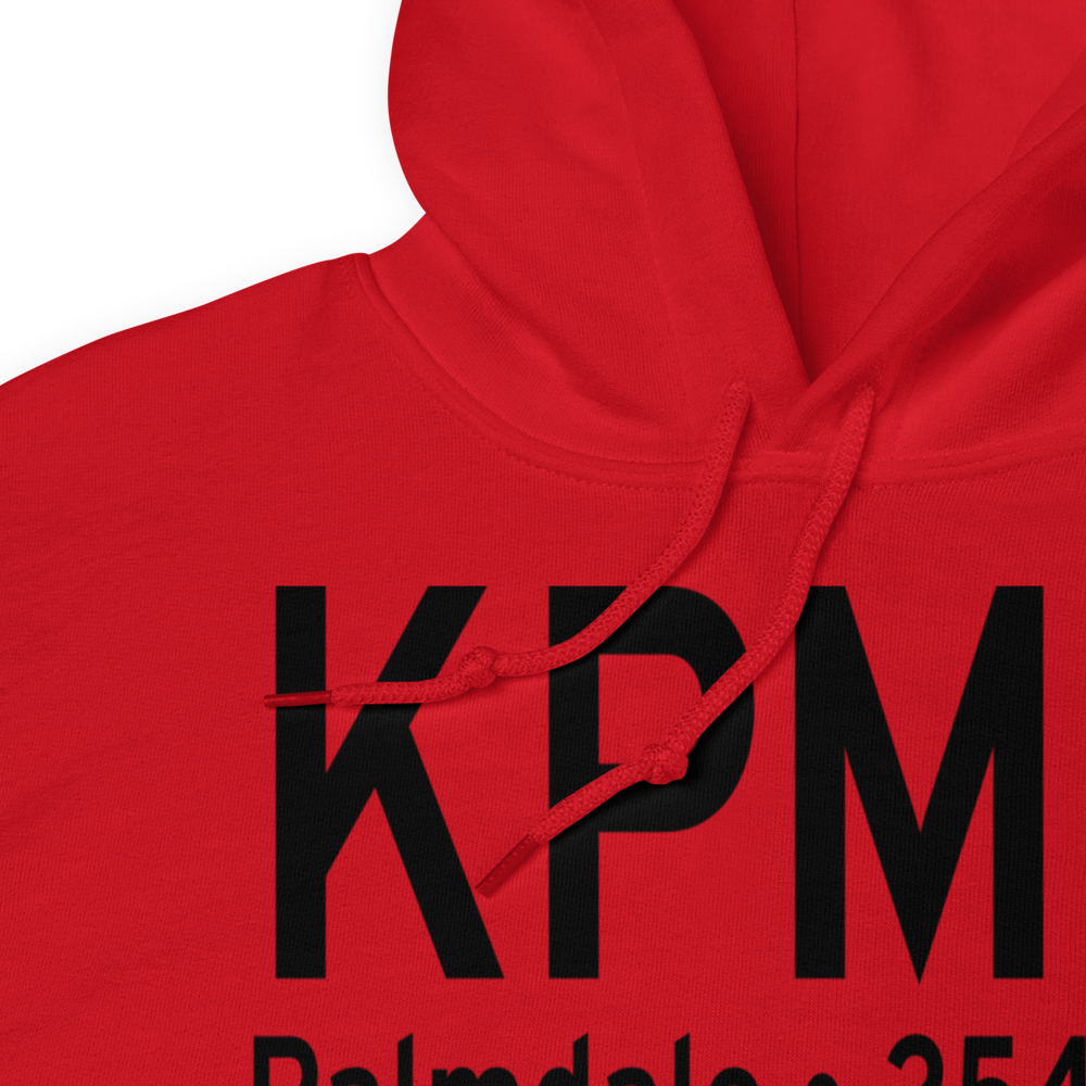 Palmdale Regional/USAF Plant 42 Airport (KPMD) ICAO Hoodie Sweatshirt 