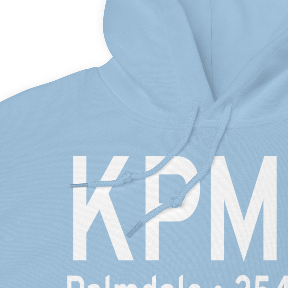 Palmdale Regional/USAF Plant 42 Airport (KPMD) ICAO Hoodie Sweatshirt 