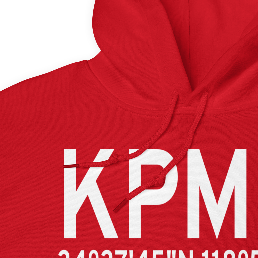 Palmdale Regional/USAF Plant 42 Airport (KPMD) ICAO Hoodie Sweatshirt 
