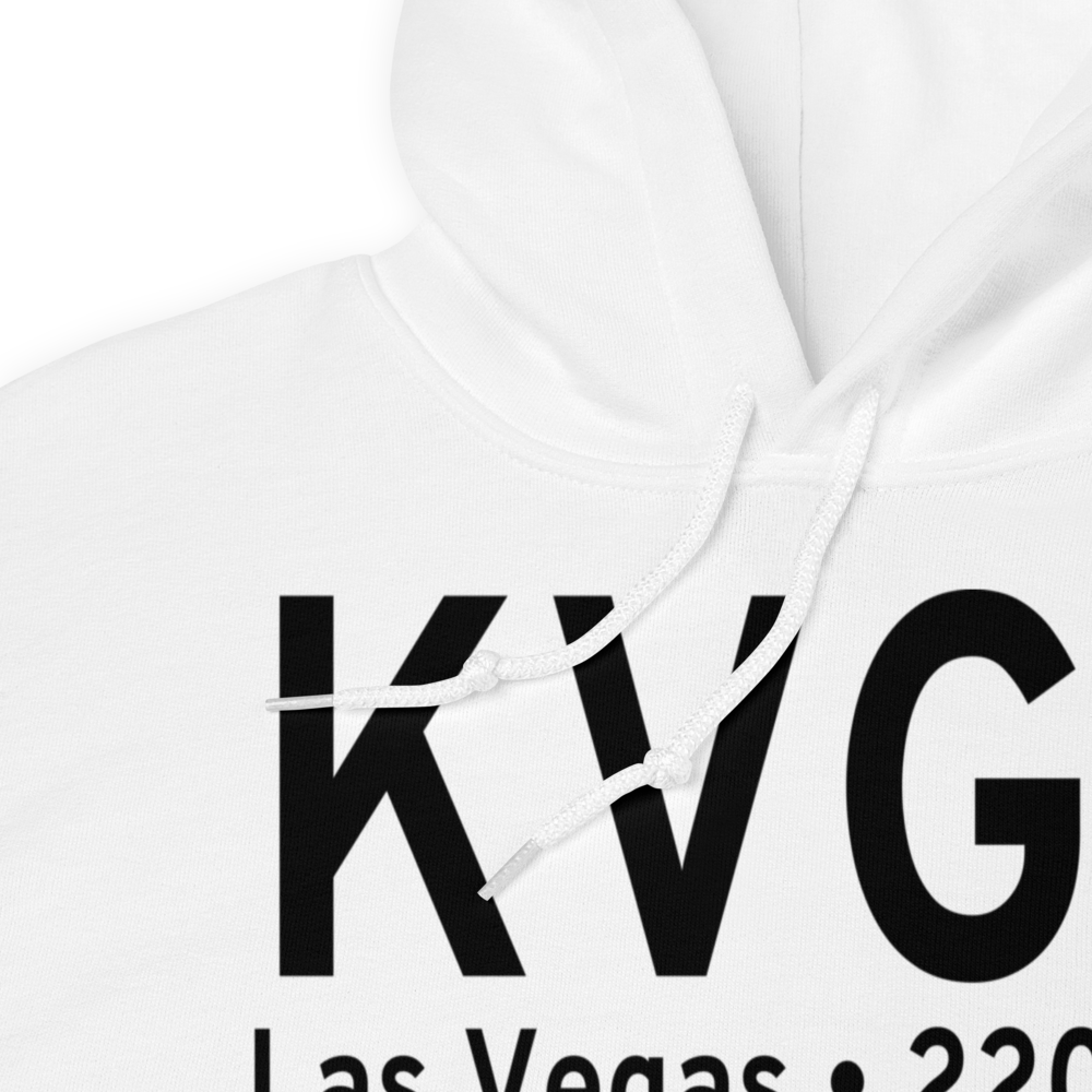 North Las Vegas Airport (KVGT) ICAO Hoodie Sweatshirt 
