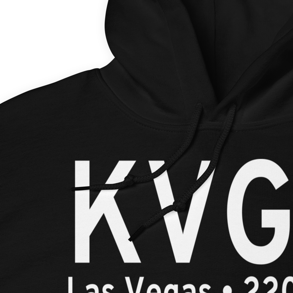 North Las Vegas Airport (KVGT) ICAO Hoodie Sweatshirt 