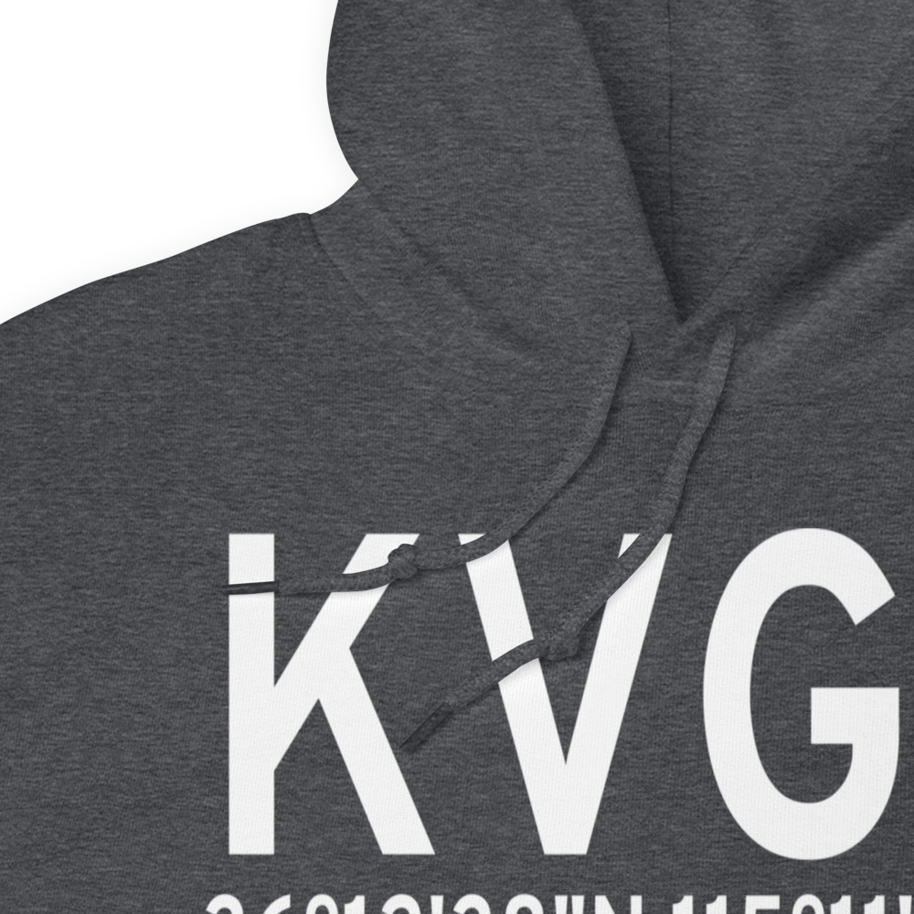 North Las Vegas Airport (KVGT) ICAO Hoodie Sweatshirt 