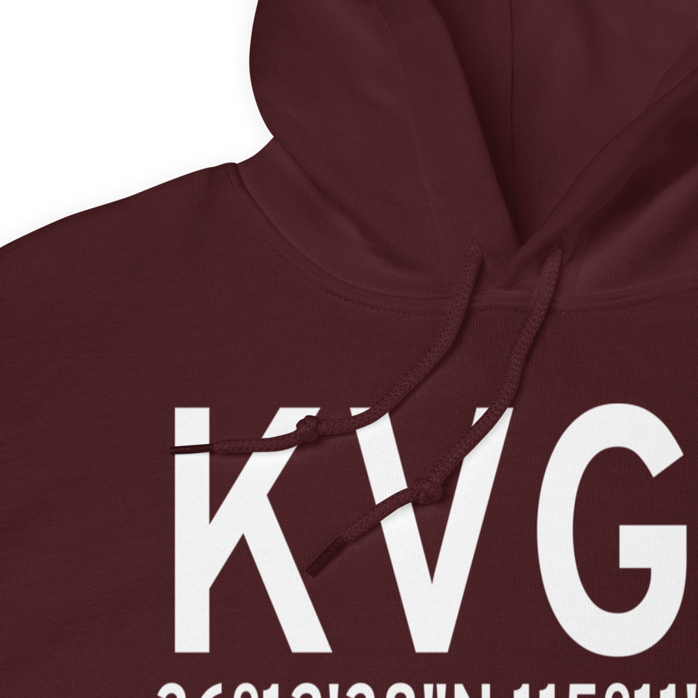 North Las Vegas Airport (KVGT) ICAO Hoodie Sweatshirt 