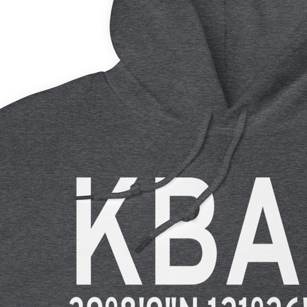 Beale Air Force Base (KBAB) ICAO Hoodie Sweatshirt 