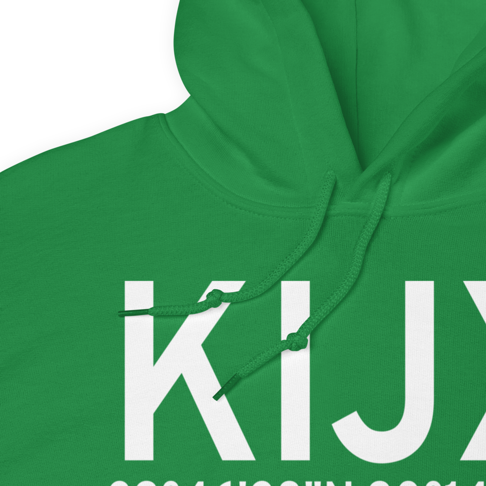 Jacksonville Municipal Airport (KIJX) ICAO Hoodie Sweatshirt 