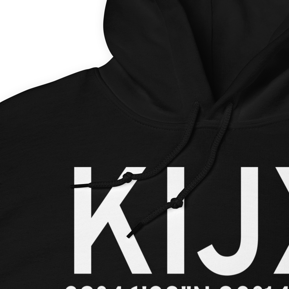 Jacksonville Municipal Airport (KIJX) ICAO Hoodie Sweatshirt 