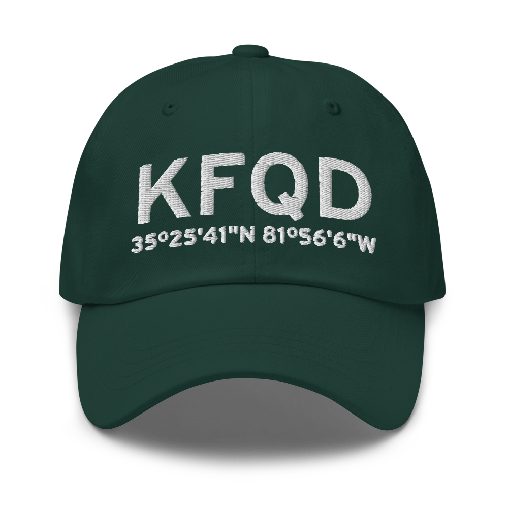 Rutherford County Marchman Field (KFQD) ICAO Hat 