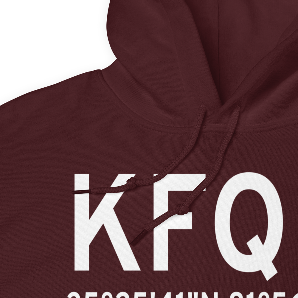 Rutherford County Marchman Field (KFQD) ICAO Hoodie Sweatshirt 