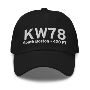 William M Tuck Airport (KW78) ICAO Hat