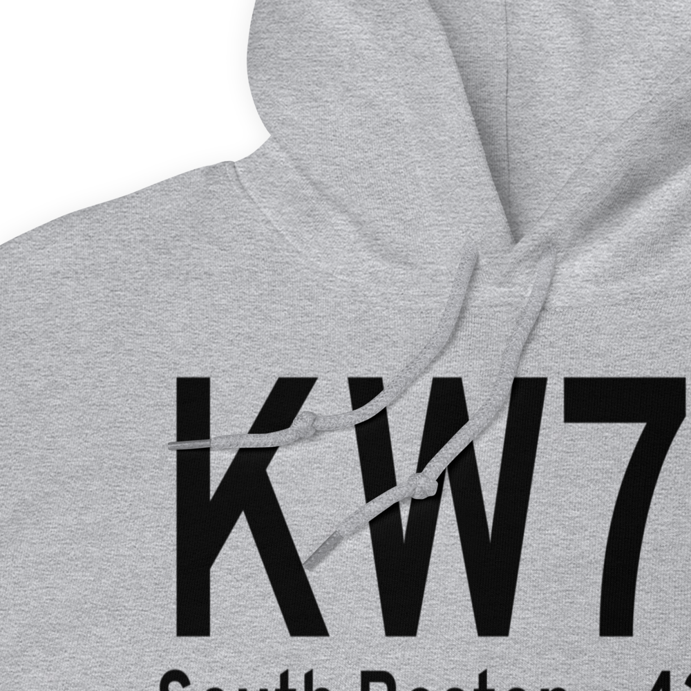 William M Tuck Airport (KW78) ICAO Hoodie Sweatshirt 