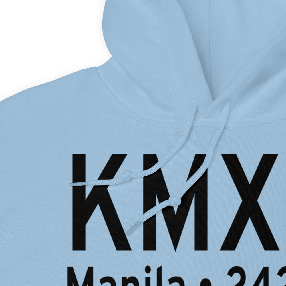 Manila Municipal Airport (KMXA) ICAO Hoodie Sweatshirt 
