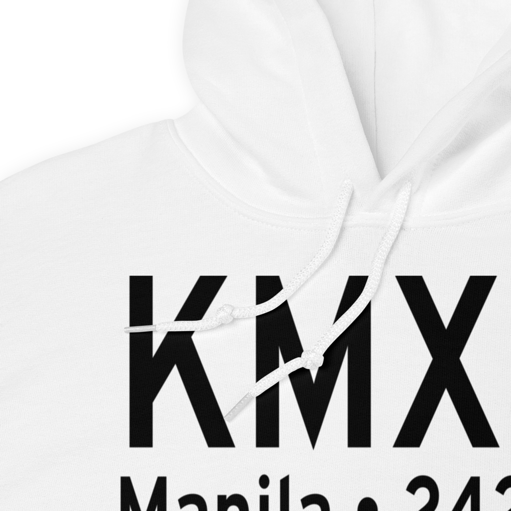 Manila Municipal Airport (KMXA) ICAO Hoodie Sweatshirt 