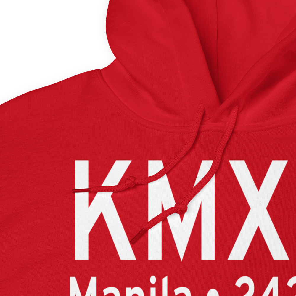 Manila Municipal Airport (KMXA) ICAO Hoodie Sweatshirt 
