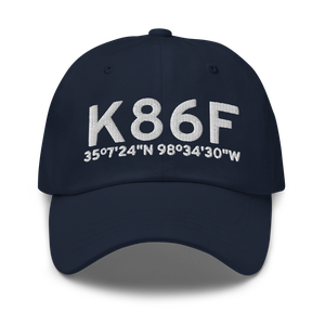 Carnegie Municipal Airport (K86F) ICAO Hat