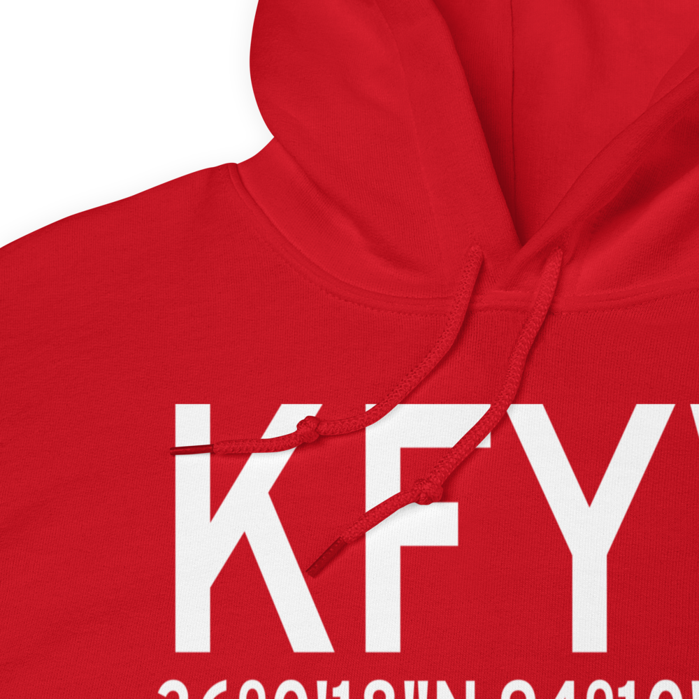 Drake Field (KFYV) ICAO Hoodie Sweatshirt 