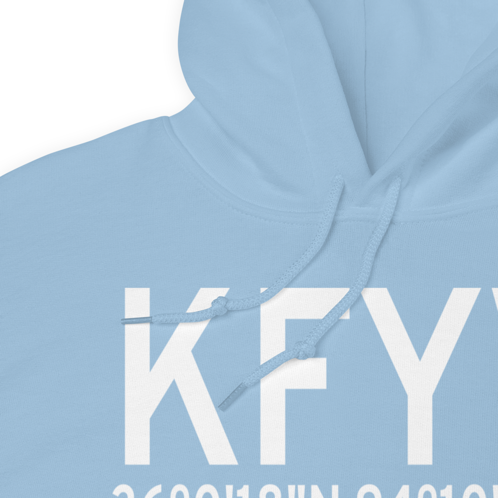 Drake Field (KFYV) ICAO Hoodie Sweatshirt 